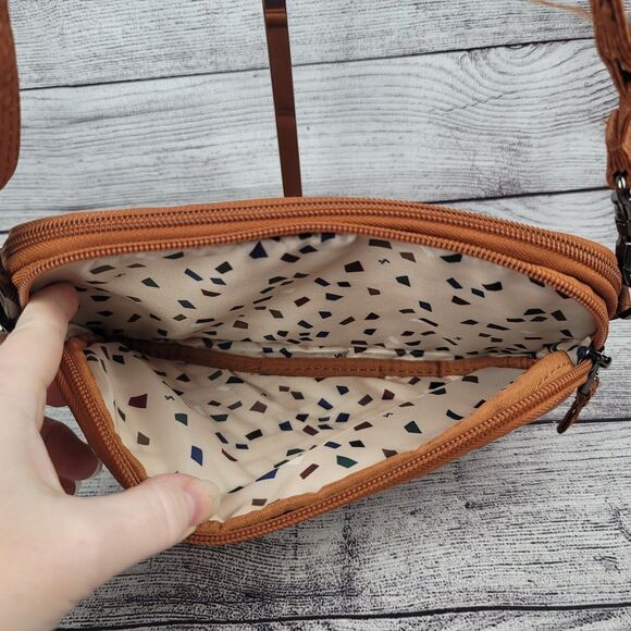 Lug Coupe XL Crossbody Bag Amber Orange Bag - Picture 3 of 5